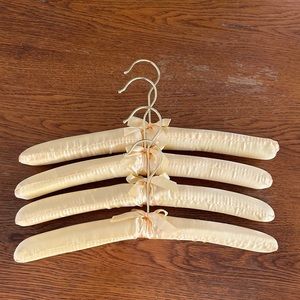 New Set of Satin Padded Clothing Hangers